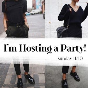 Party coming up!